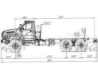 Шасси УРАЛ NEXT 4320-6951-74